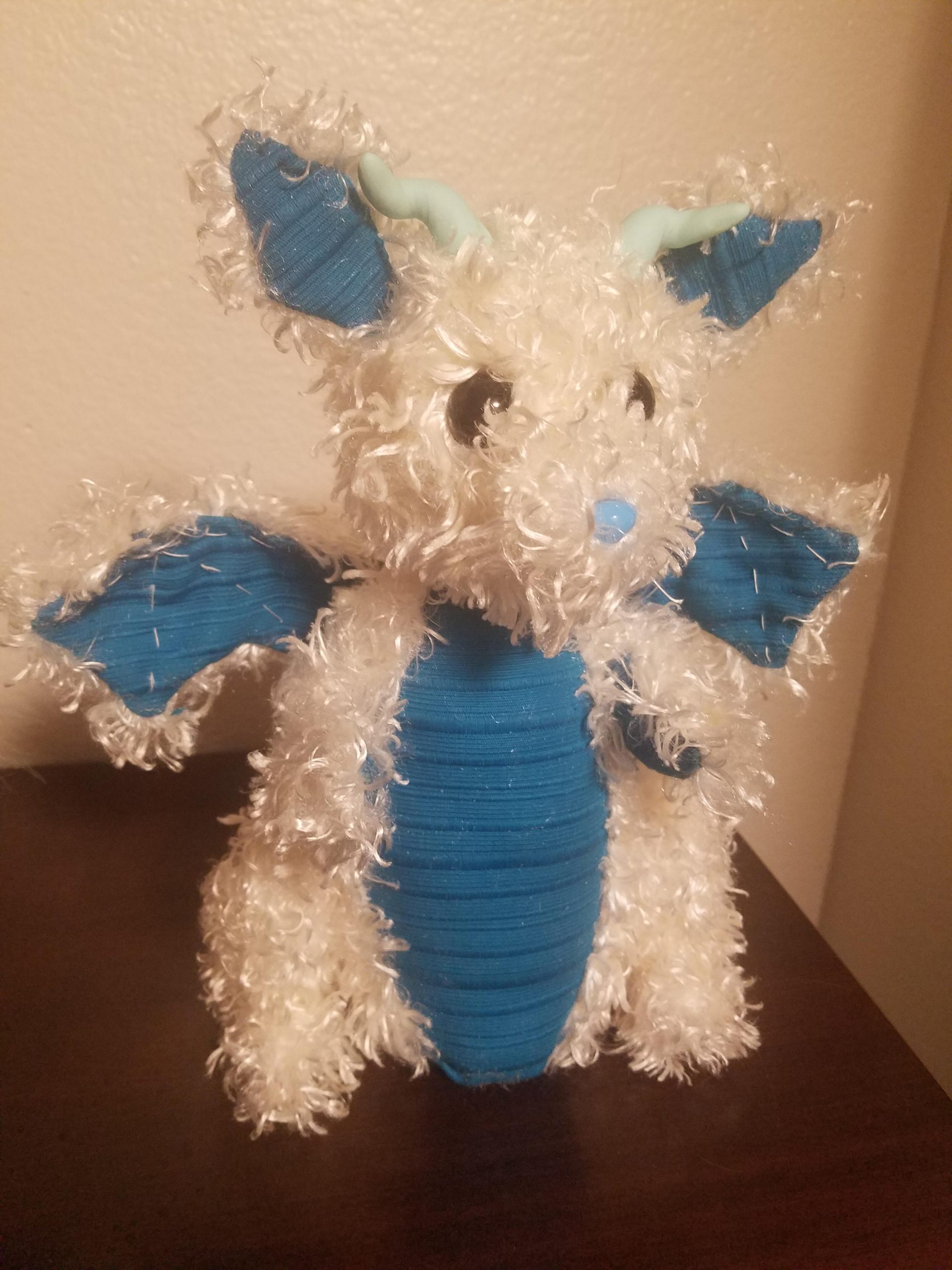 fluffy dragon toy