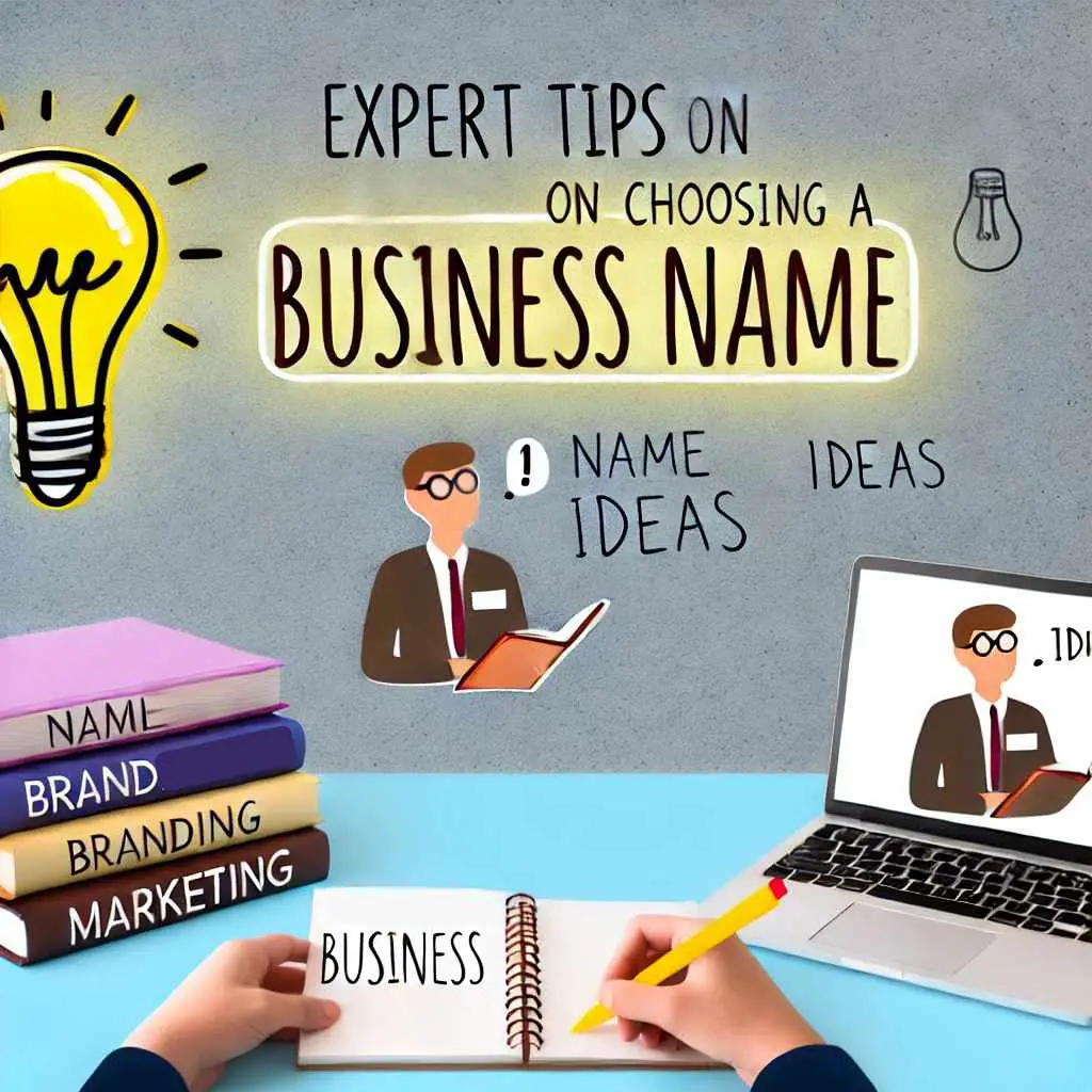 Choosing a business name