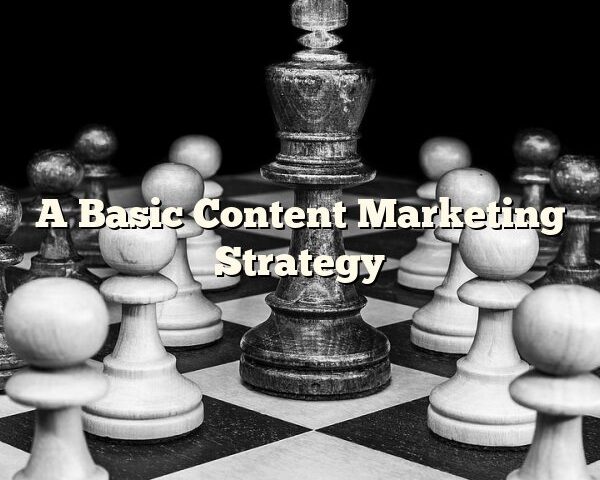 A Basic Content Marketing Strategy