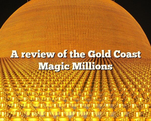 A review of the Gold Coast Magic Millions