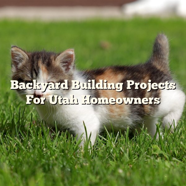 Backyard Building Projects For Utah Homeowners