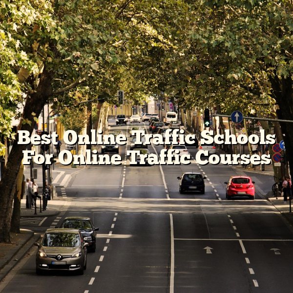 Best Online Traffic Schools For Online Traffic Courses