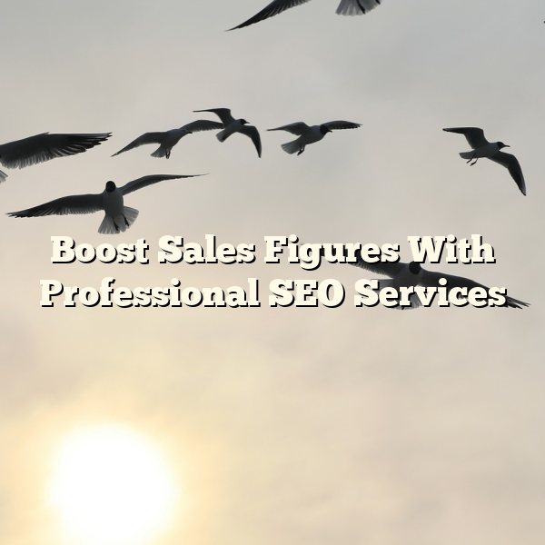 Boost Sales Figures With Professional SEO Services