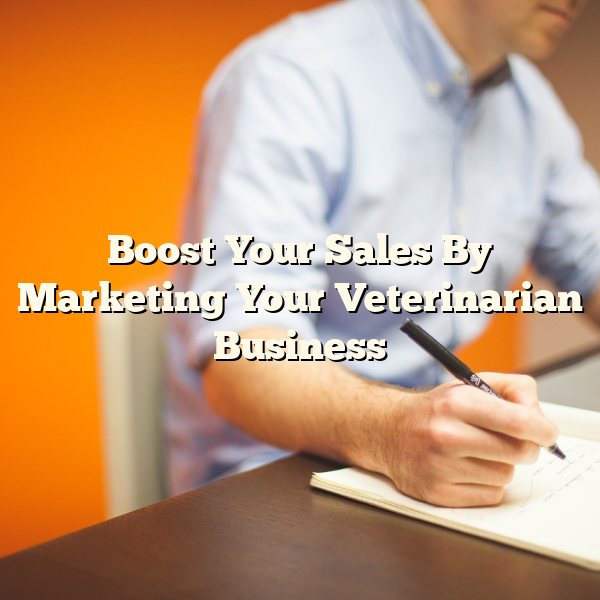 Boost Your Sales By Marketing Your Veterinarian Business