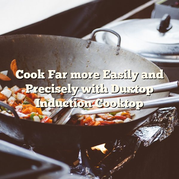 Cook Far more Easily and Precisely with Duxtop Induction Cooktop