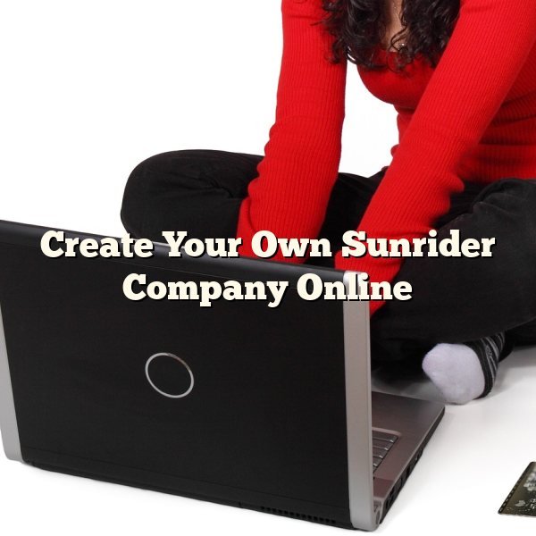 Create Your Own Sunrider Company Online