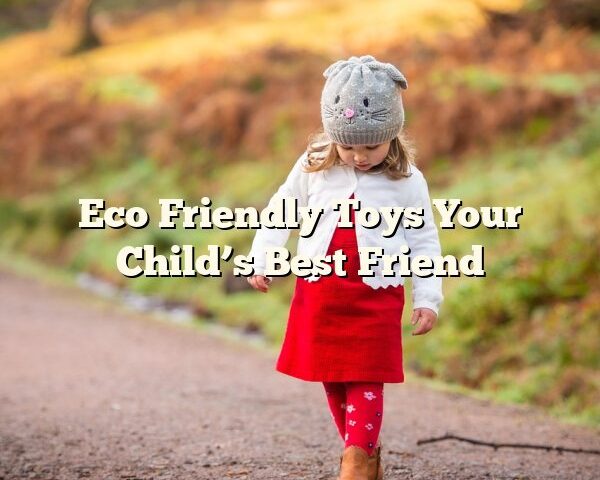 Eco Friendly Toys Your Child’s Best Friend