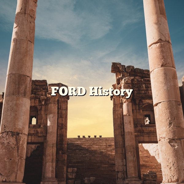 FORD History