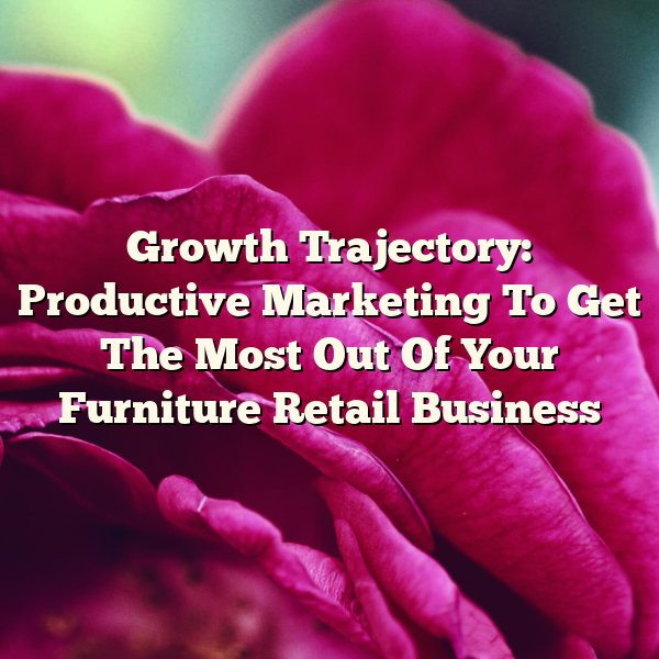 Growth Trajectory: Productive Marketing To Get The Most Out Of Your Furniture Retail Business