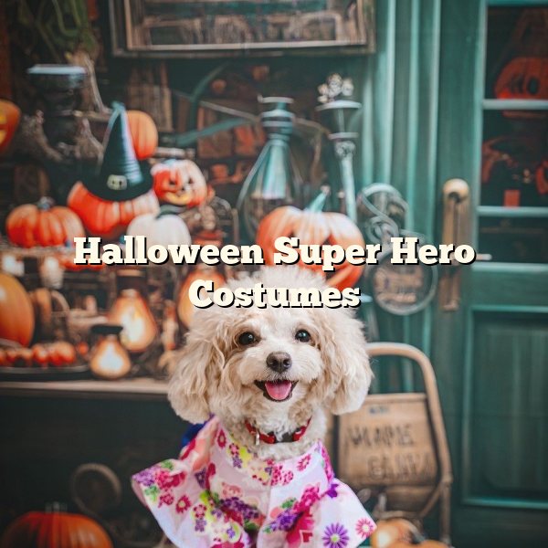 Halloween Super Hero Costumes