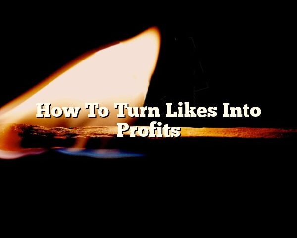 How To Turn Likes Into Profits