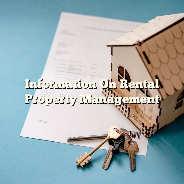 Information On Rental Property Management