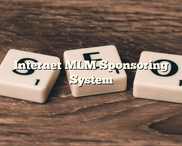 Internet MLM Sponsoring System