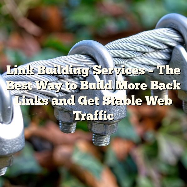 Link Building Services – The Best Way to Build More Back Links and Get Stable Web Traffic