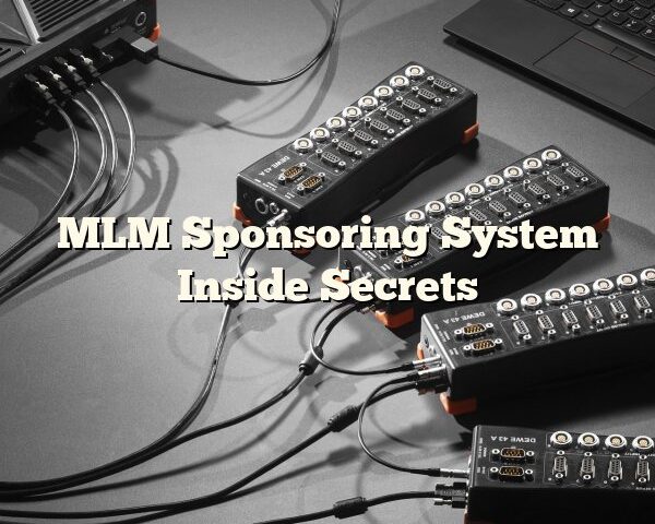 MLM Sponsoring System Inside Secrets