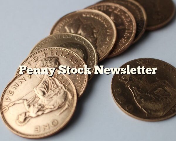 Penny Stock Newsletter