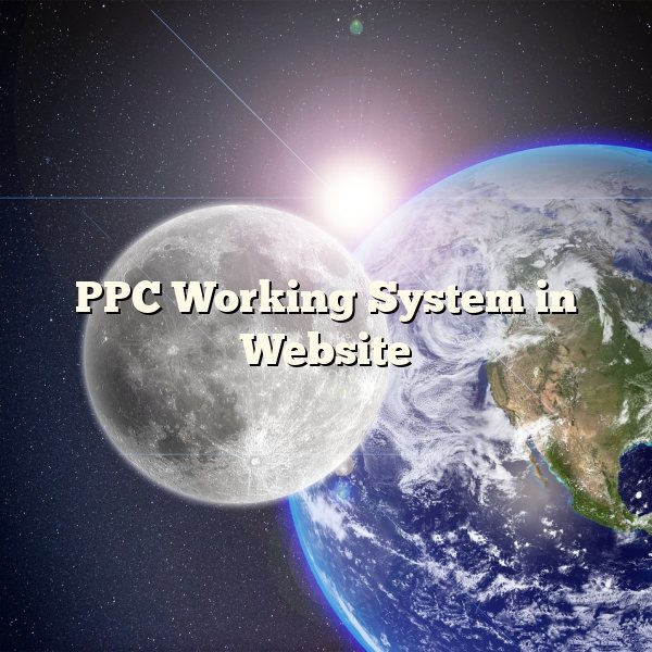 PPC Working System in Website