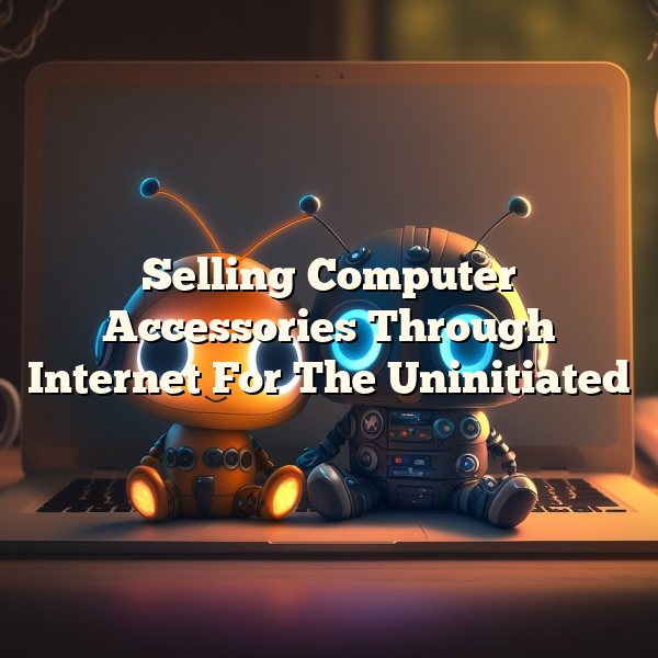 Selling Computer Accessories Through Internet For The Uninitiated