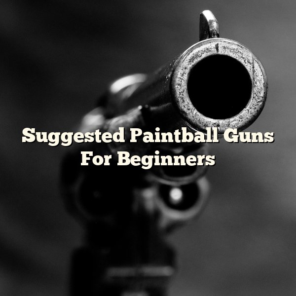 Suggested Paintball Guns For Beginners