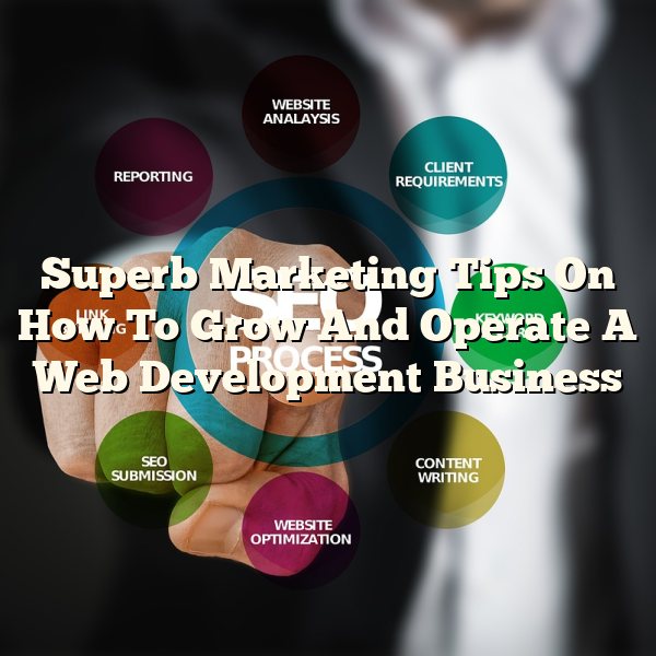 Superb Marketing Tips On How To Grow And Operate A Web Development Business