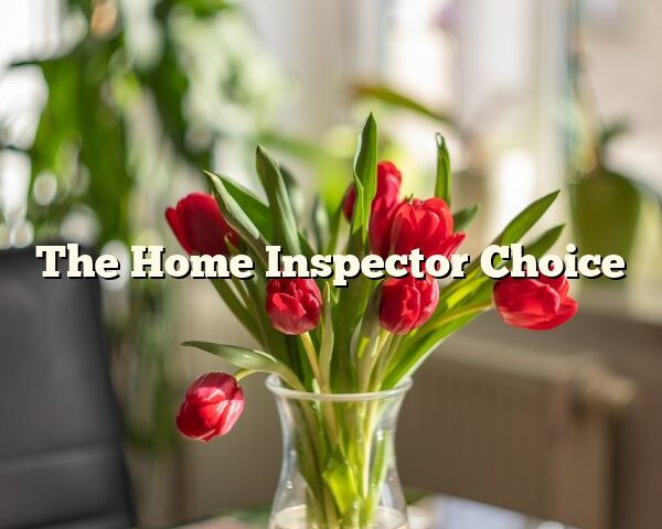 The Home Inspector Choice