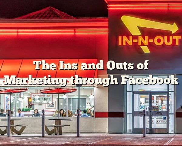 The Ins and Outs of Marketing through Facebook