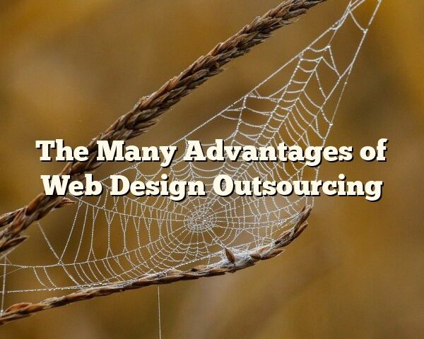 The Many Advantages of Web Design Outsourcing