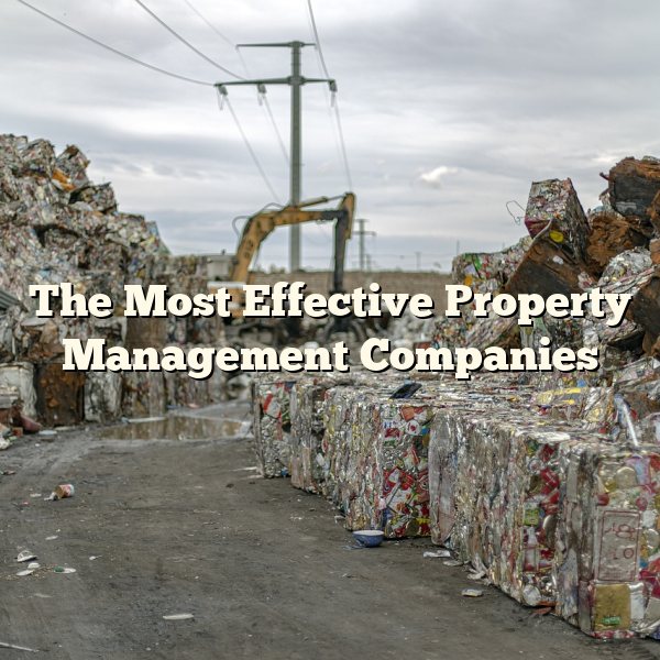 The Most Effective Property Management Companies