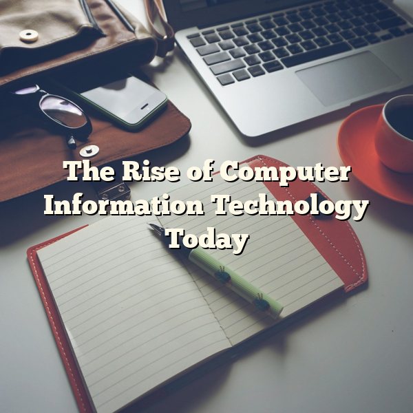 The Rise of Computer Information Technology Today