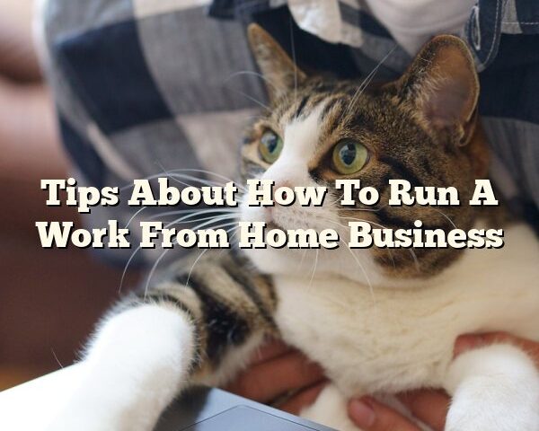 Tips About How To Run A Work From Home Business