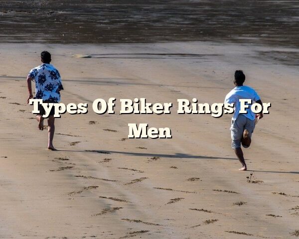 Types Of Biker Rings For Men