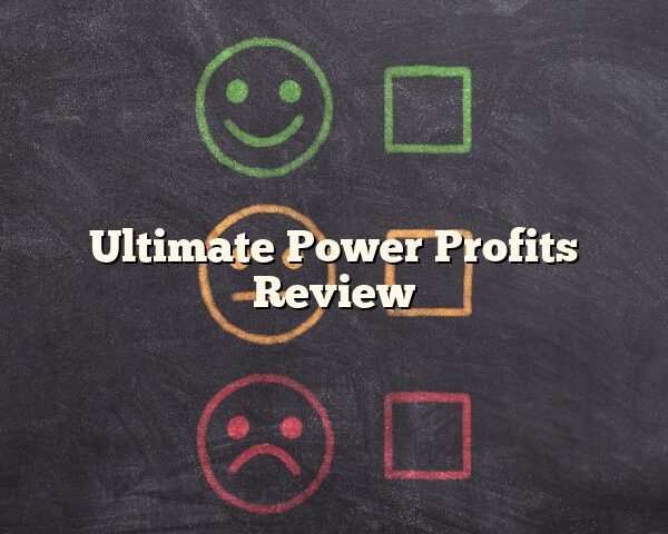 Ultimate Power Profits Review