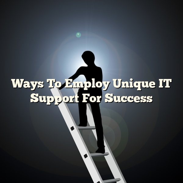 Ways To Employ Unique IT Support For Success