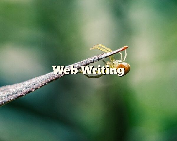 Web Writing