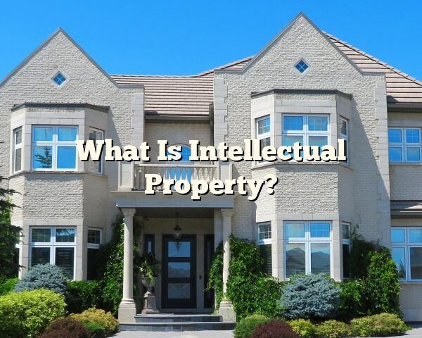 What Is Intellectual Property?