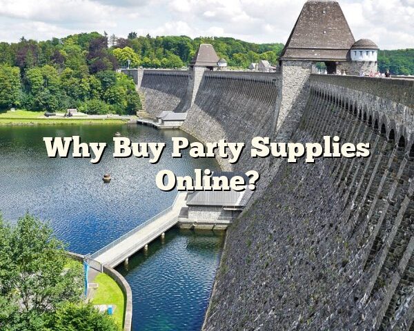 Why Buy Party Supplies Online?