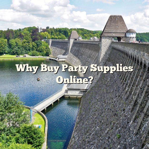 Why Buy Party Supplies Online?