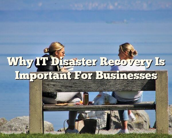 Why IT Disaster Recovery Is Important For Businesses