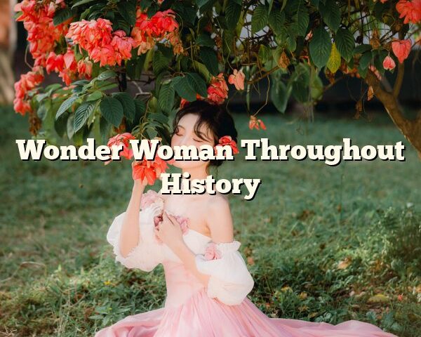 Wonder Woman Throughout History