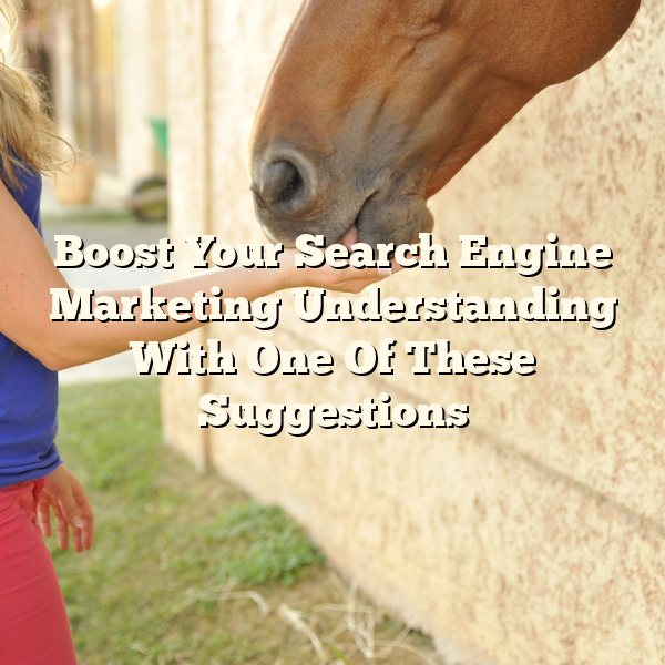 Boost Your Search Engine Marketing Understanding With One Of These Suggestions