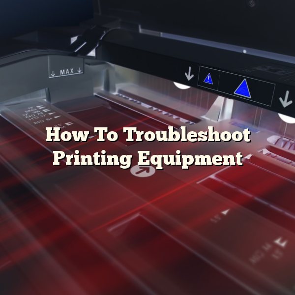 How To Troubleshoot Printing Equipment