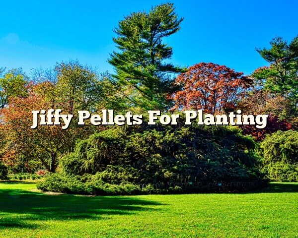 Jiffy Pellets For Planting