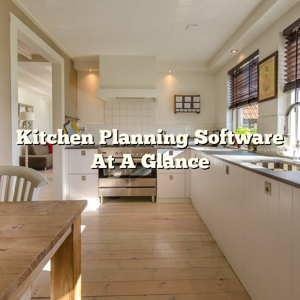 Kitchen Planning Software At A Glance