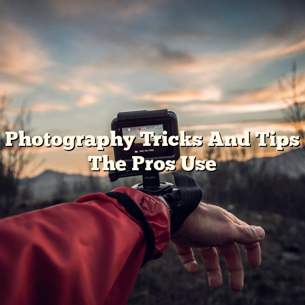 Photography Tricks And Tips The Pros Use