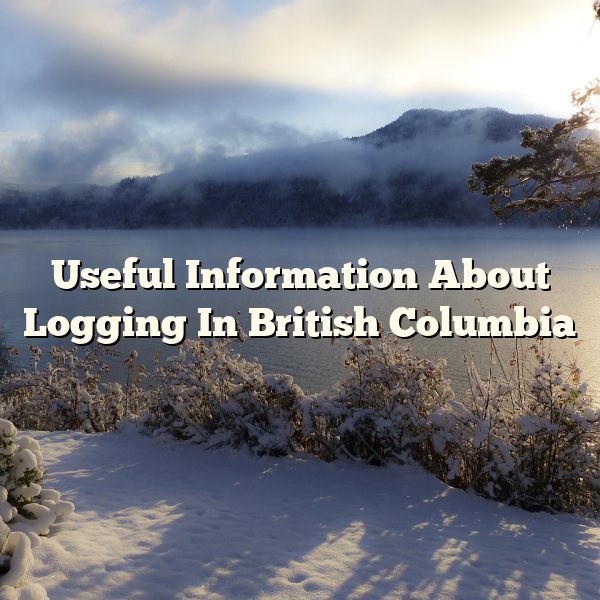 Useful Information About Logging In British Columbia