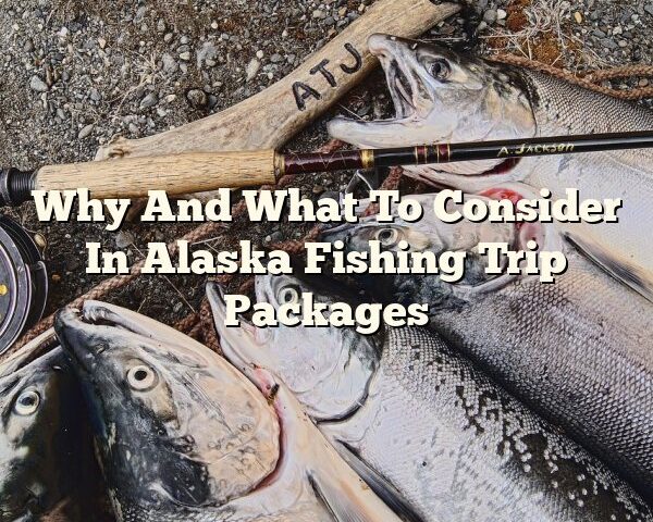 Why And What To Consider In Alaska Fishing Trip Packages