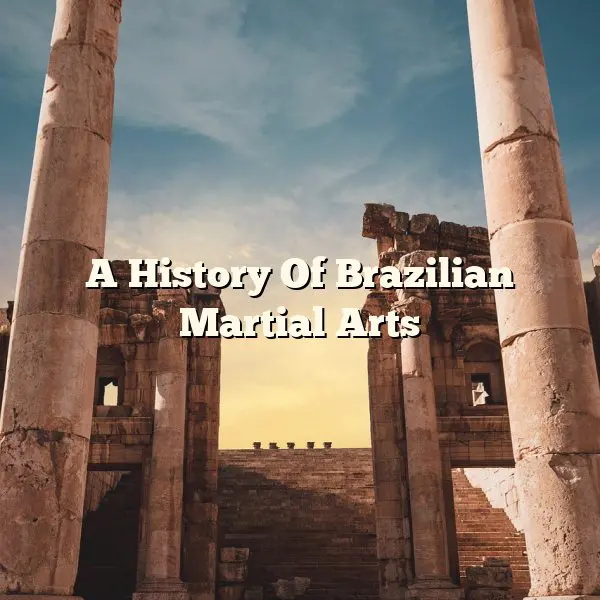 A History Of Brazilian Martial Arts