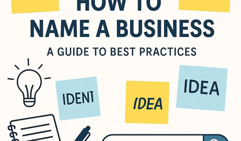 How To Name A Business: A Guide to Best Practices